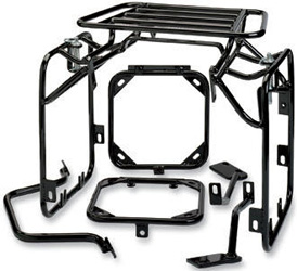 Moose racing expedition luggage rack system