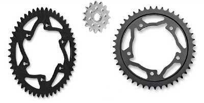 Vortex sprockets