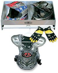 Bling star double helmet caddy