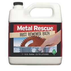 Workshop hero metal rescue rust remover bath