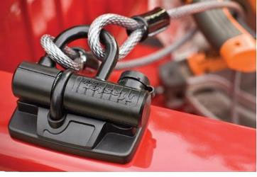 Master lock truck bed u-lock
