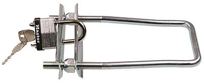 Emgo spare tire brackets and lock system