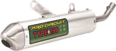 Pro circuit type 296 spark arrestors