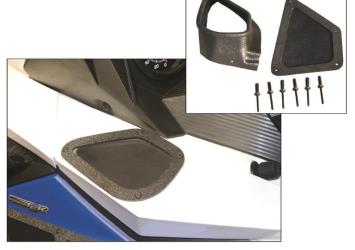 Slp ski-doo rev xp high flow intake filters and air horn kits