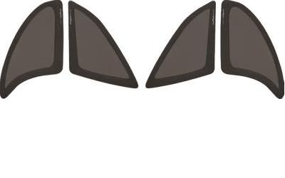 Straightline performance vents for arctic cat by frogzskin