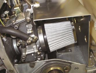 Timbersled ski-doo rev clean air intake system