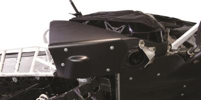 Skinz protective gear drive belt bash plate for polaris