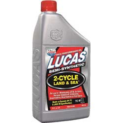 Lucas oil products land and sea 2 cycle oil