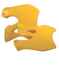 Polisport mx radiator scoops for suzuki