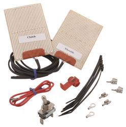Symtec heat demon external motorcycle handlebar warmer kit hi/lo switch