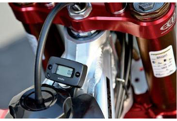 Hardline products instrument style hourmeter bracket