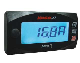 Koso mini 3 amp & volt meter