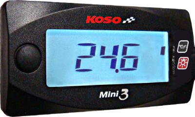 Koso mini 3 oil pressure