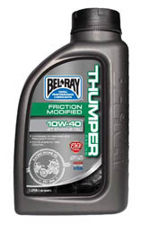 Bel-ray friction modified thumper racing 4t engine oil