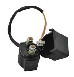 Outside distributing solenoid: male plug version