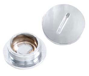 Outside distributing stator cap - side