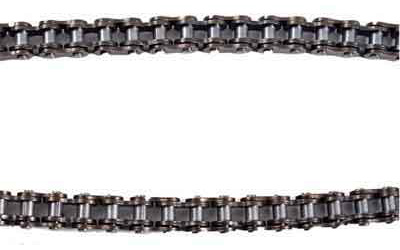 Outside distributing chain #25 pocket style chain