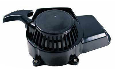 Outside distributing plastic recoil / pull starter