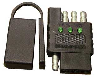 Boater sports in-line trailer circuit tester