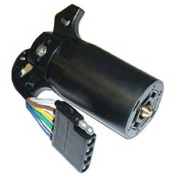 Boater sports trailer wire adapters with leads