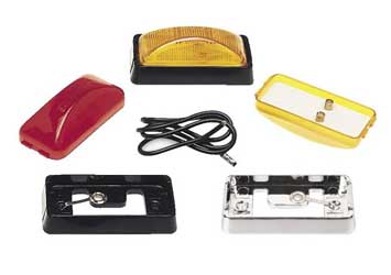 Wesbar sealed snap-lock clearance / marker lamp - 