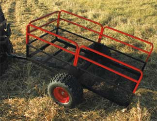 Yutrax x2 steel mesh utility trailer