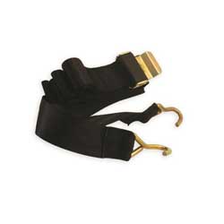 Boater sports gunwale tie-down strap