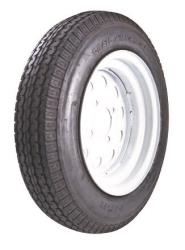 Kimpex custom modular white tire & rim assemblies