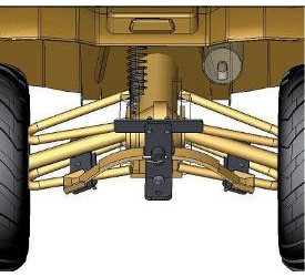 Kimpex suspension reinforcement system for atvs with independant suspension