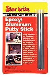 Star brite epoxy / aluminum putty stick