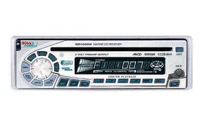Boss audio systems mr1400w / mr1400s in-dash marine cd receiver