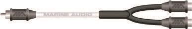 Jensen rca y-cable (single male / dual female)