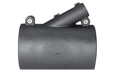 T-h marine rigging flange with fuel hose port & hose union
