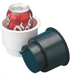 Sea-dog line flush mount combo cup holders w/drain fitting