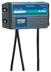 Guest 6 amp dual bank battery charger