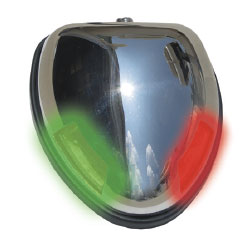 Boater sports bow light led w/ adapter plate gasket