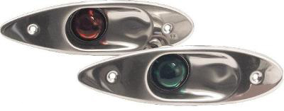 Boater sports recessed bow lights