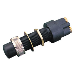 Sea-dog line push button switch w/ cap