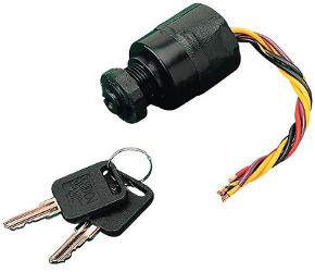 Sea-dog line three position polypropylene ignition switch  - magneto style
