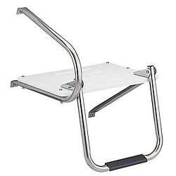 Garelick eez in outboard swim platform with ladder