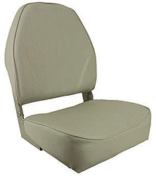 Springfield economy folding high back chair
