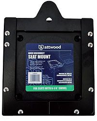 Attwood quick release seat mounts