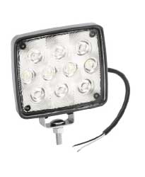 Wesbar rectangular auxiliary led work light