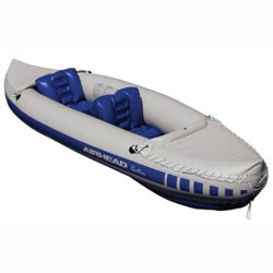 Airhead recreational travel kayak