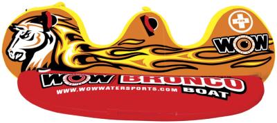 Wow towable bronco boat 2p