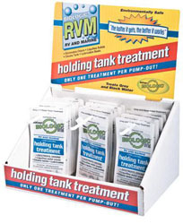 Biologic rvm holding tank treatment