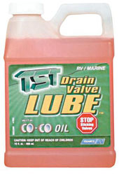 Camco tst drain valve lube
