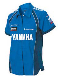 Yamaha outdoors utility atv // side x side womens race pit shirt