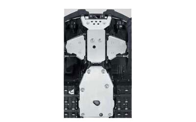 Yamaha outdoors utility atv // side x side yamaha engine skid / front bash plate