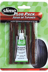 Yamaha outdoors utility atv // side x side slime plug pack with cement